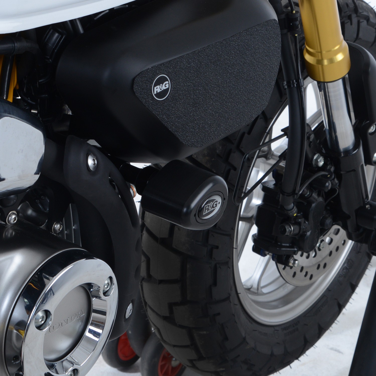 R&G Racing Aero Crash Protectors for Honda Monkey '18-'20 R&G Racing Aero Crash Protectors for Honda Monkey '18-'20